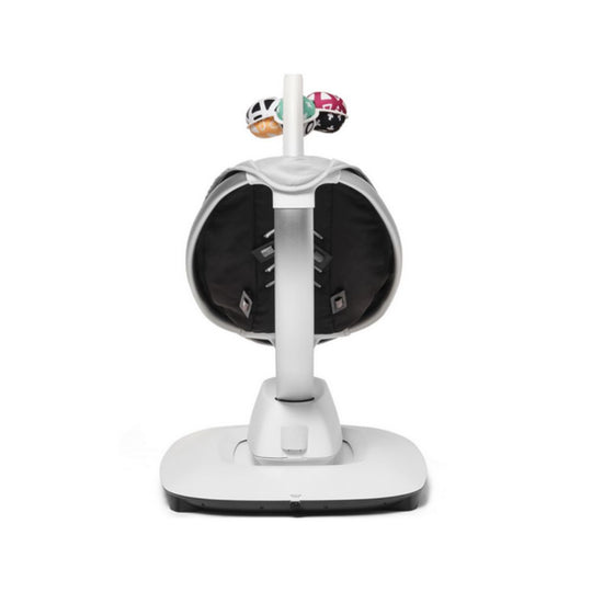 4moms mamaRoo 5.0 Black Multi-Motion App Controlled Baby Swing with with Adjustable Recline & Toy Mobile