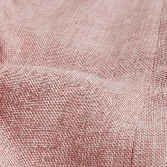 Light Pink Linen Blend Cotton Fabric