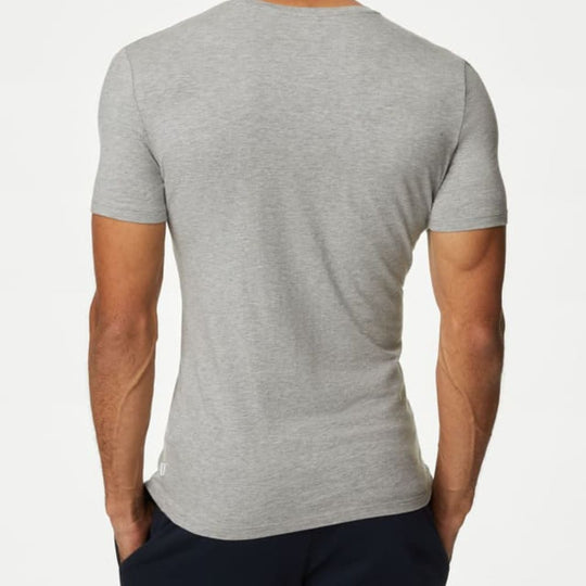 AUTOGRAPH Supima® Cotton Blend Grey T-Shirt Vest