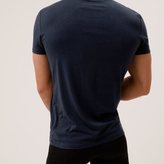 AUTOGRAPH Supima® Cotton Blend Navy T-Shirt Vest