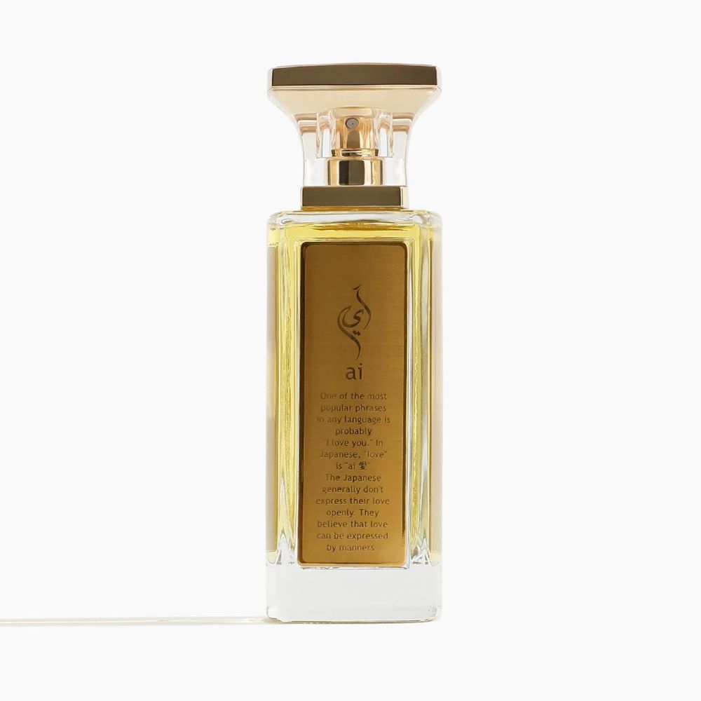 A 65mL bottle of Ai Parfum by Khaltat