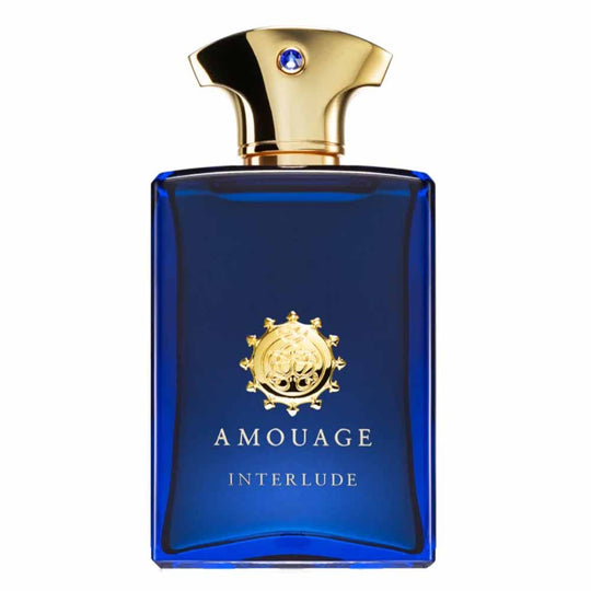An EDP 100mL bottle of Amouage Interlude For Men
