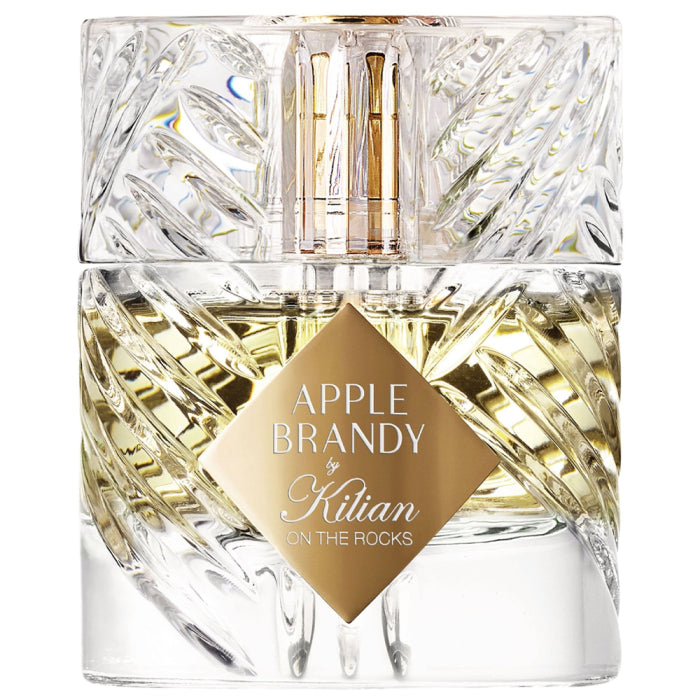 An EDP 50mL bottle of Apple Brandy on the Rocks fragrance by Kilian