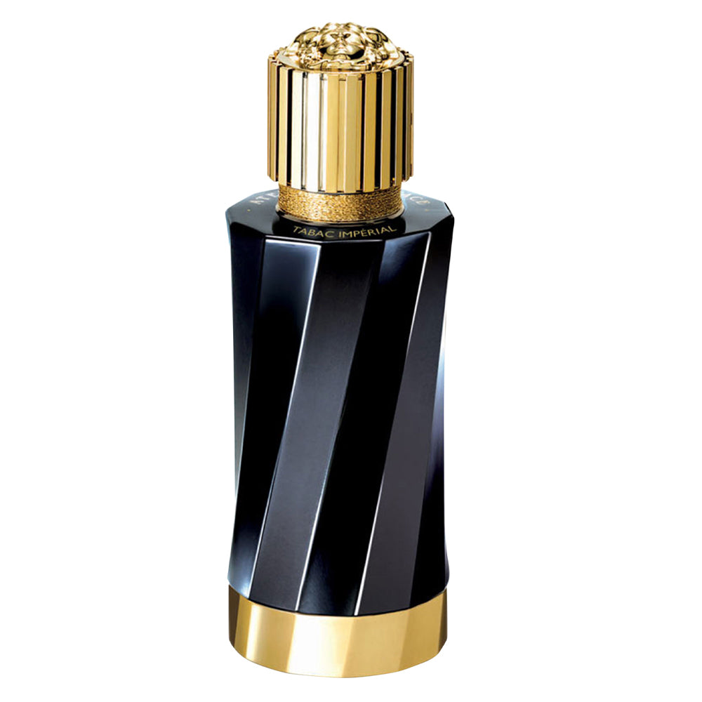 An EDP 100mL bottle of Atelier Versace Tabac Imperial perfume