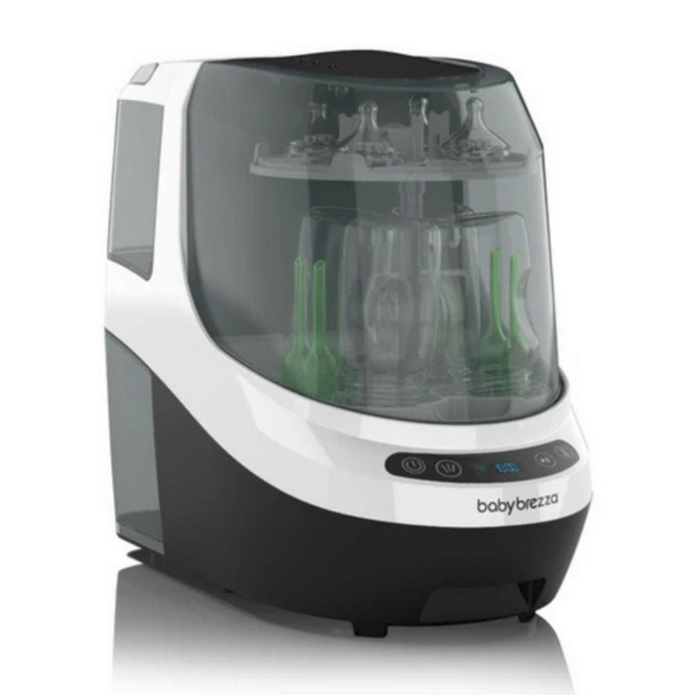 Baby Brezza Bottle Washer Pro - Fast, Powerful, and Water-Efficient Automatic Bottle Cleaner with HEPA Filtered Drying