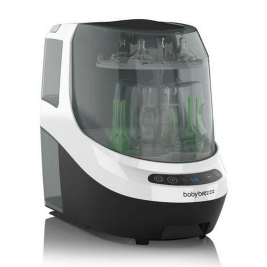 Baby Brezza Bottle Washer Pro - Fast, Powerful, and Water-Efficient Automatic Bottle Cleaner with HEPA Filtered Drying