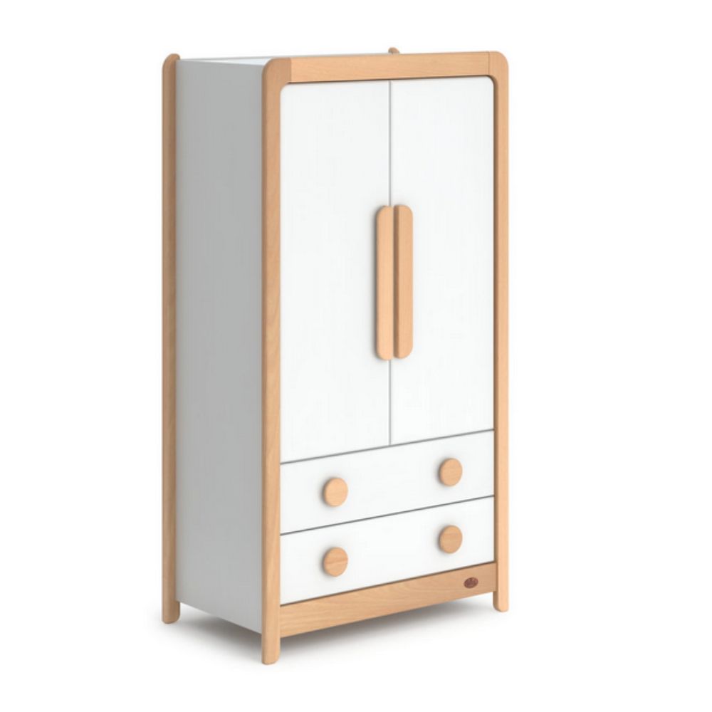 Boori Byron Wardrobe - Eco-Friendly Timber & Beech, Spacious Two-Tone Storage Solution