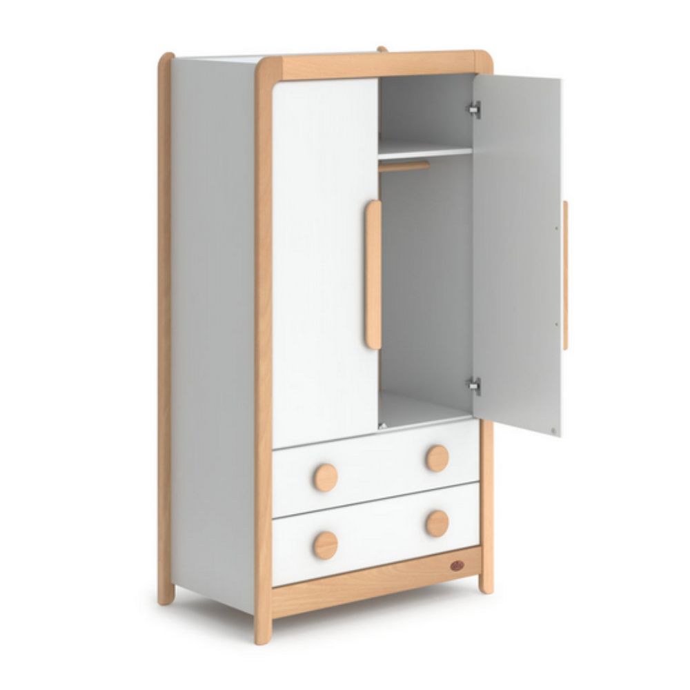Boori Byron Wardrobe - Eco-Friendly Timber & Beech, Spacious Two-Tone Storage Solution