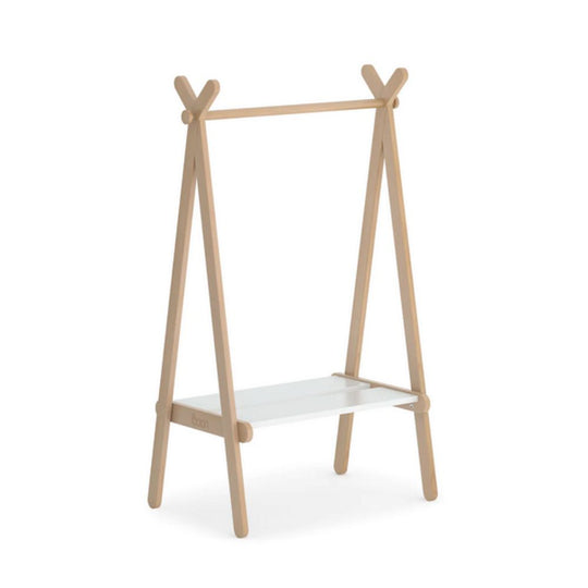 Boori Scandi-Inspired, Minimalist, And Playful Forest Teepee Clothing Rack With Open-Access Hanging Rail