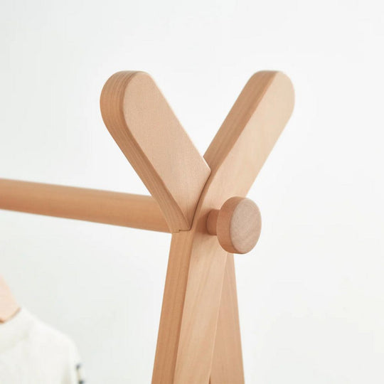Boori Scandi-Inspired, Minimalist, And Playful Forest Teepee Clothing Rack With Open-Access Hanging Rail