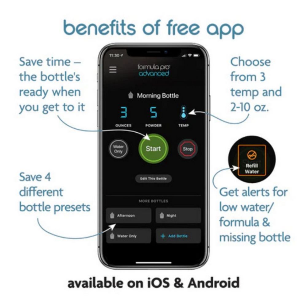 Phone screen displaying an app interface with text highlighting benefits of using a free app.