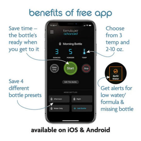 Phone screen displaying an app interface with text highlighting benefits of using a free app.