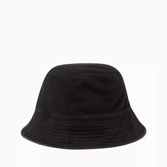Balenciaga Unisex All Seasons Black Cotton Bucket Hat