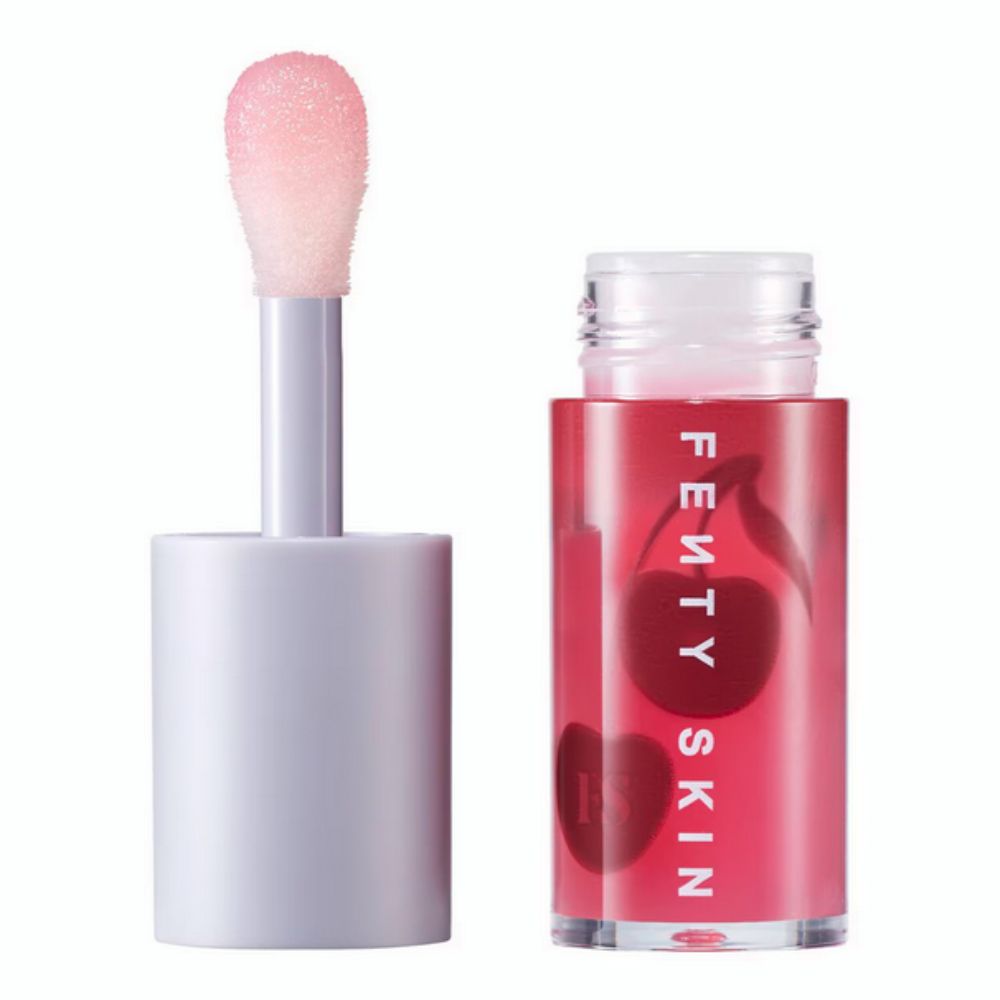 FENTY SKIN Fenty Treatz Hydrating + Strengthening Lip Oil - Shade: Barbadoss Cherry