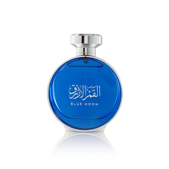 An EDP 100mL bottle of Blue Moon by Arabian Oud