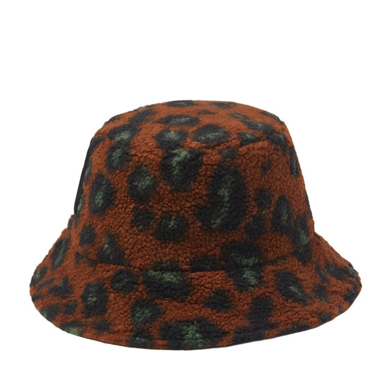 Carhartt WIP Men's Orla Leo Camo Reversible Brown Bucket Hat