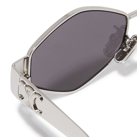 Celine Women's Metal Triomphe Oval Sunglasses