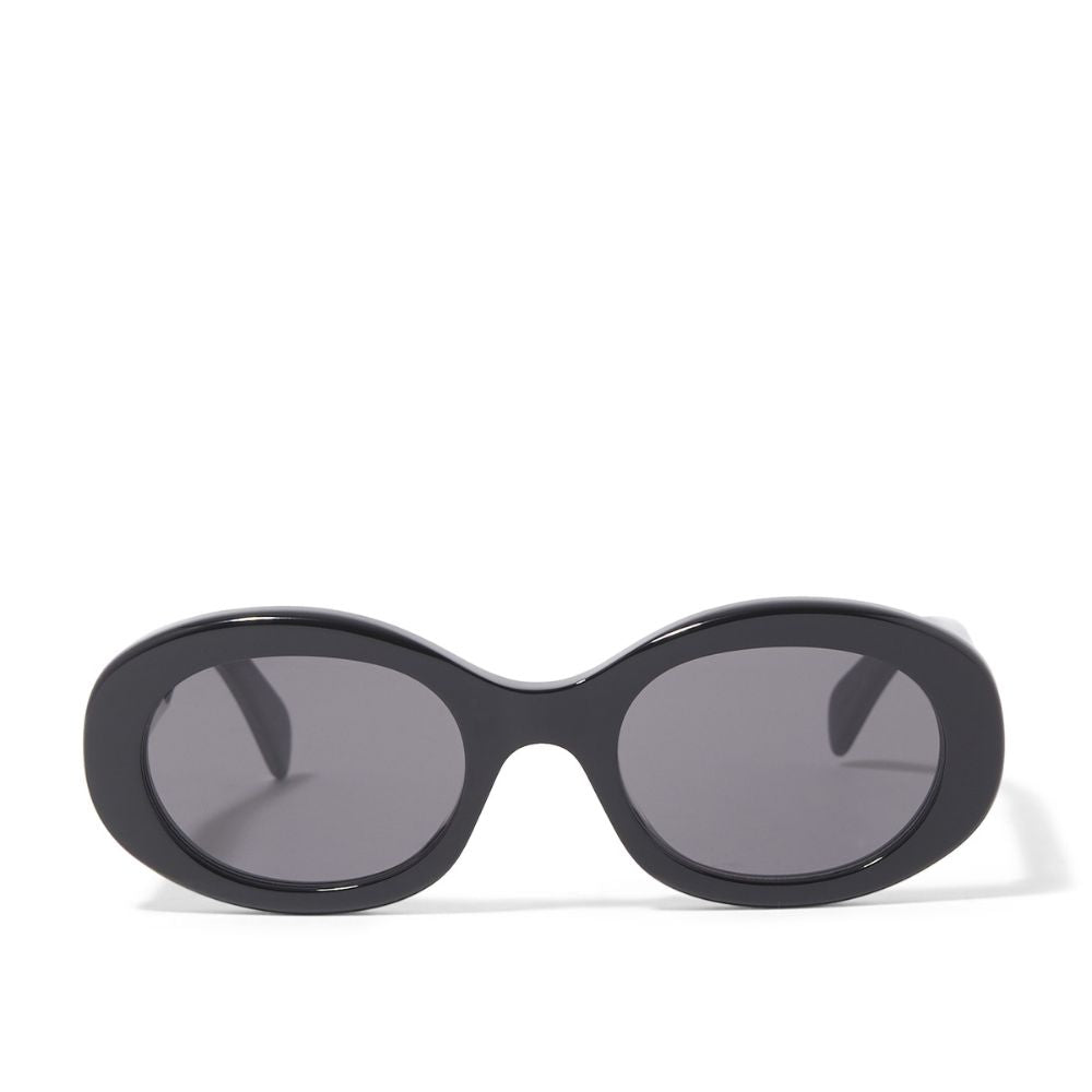 Celine Women's Triomphe Black Oval Sunglasses