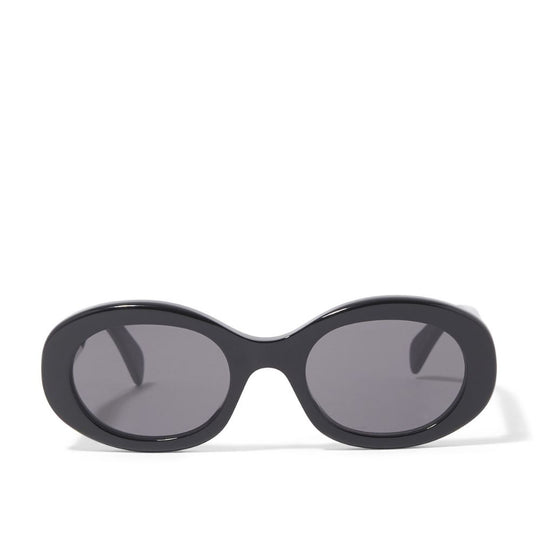Celine Women's Triomphe Black Oval Sunglasses