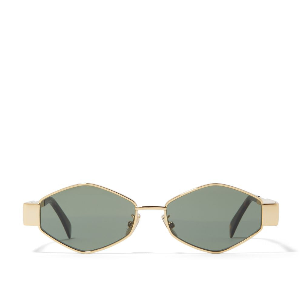Celine Women's Triomphe Geometric Gold Sunglasses