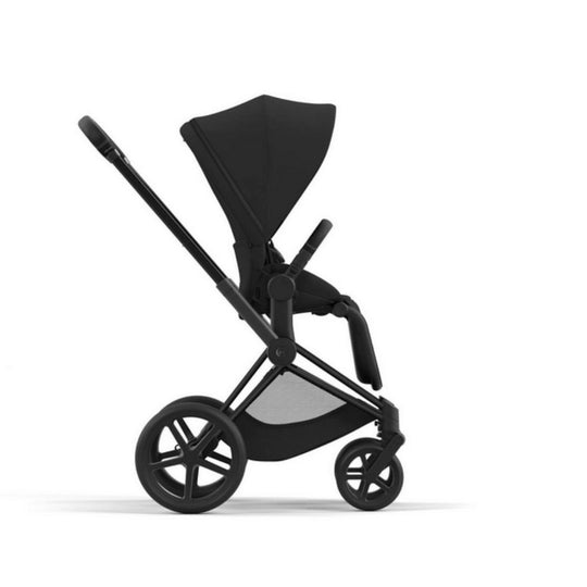 Cybex Priam Lux Stroller with matt black frame and seat pack for children up to 22 kg
