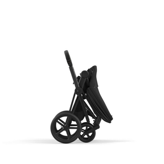 Cybex Priam Lux Stroller with matt black frame and seat pack for children up to 22 kg