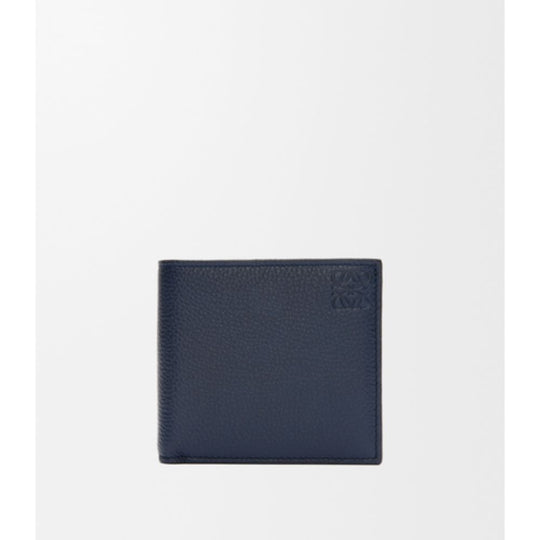 LOEWE Bifold Coin Wallet in Soft Grained Calfskin