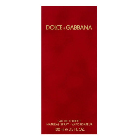 The Perfume box of 100mL EDT bottle of Dolce & Gabbana For Women