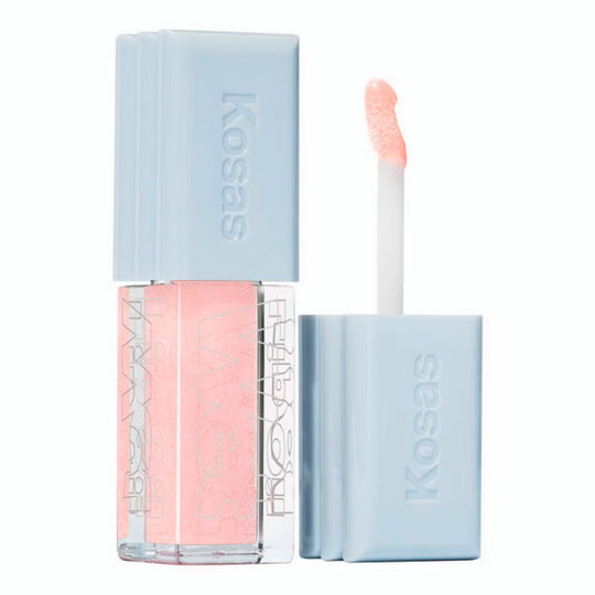 Kosas Wet Lip Oil Plumping Treatment Gloss - Variant: Exposed Champagne Pink Shimmer