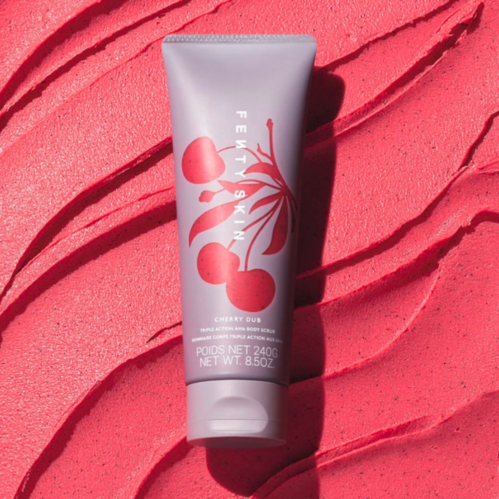 FENTY SKIN Cherry Dub Triple Action Aha Body Scrub
