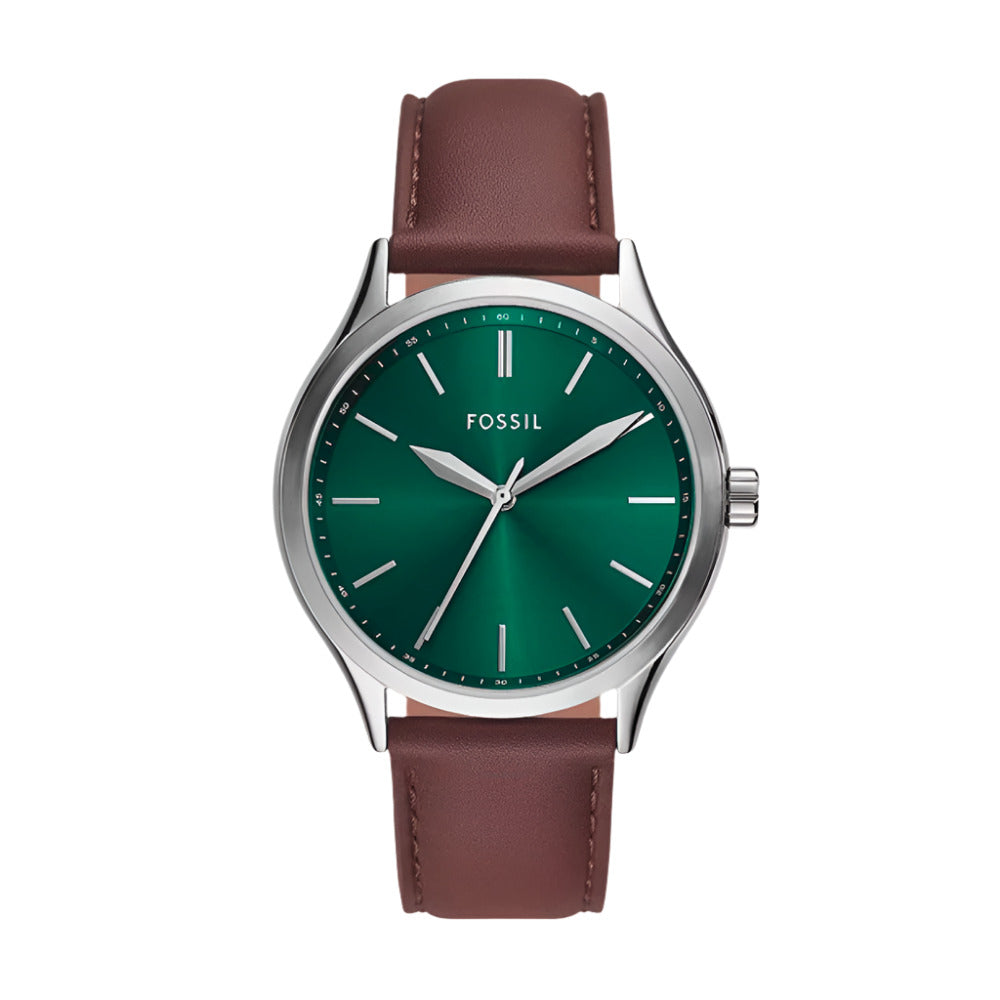 Fossil Fenmore BQ2864 Classic Brown Leather Watch for Men