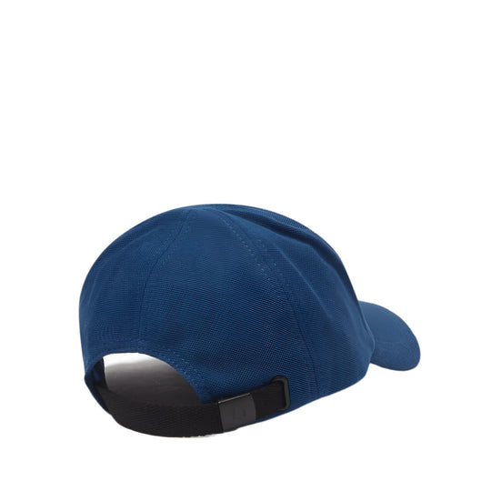 Fred Perry Classic Cotton Piqué Blue Baseball Cap with Laurel Wreath embroidery