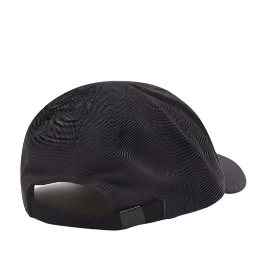 Fred Perry Classic Cotton Piqué Dark Grey Baseball Cap with Laurel Wreath embroidery