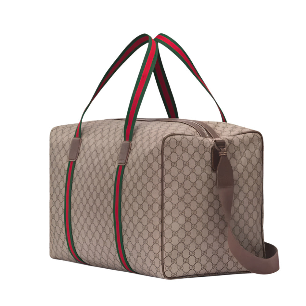 GUCCI Large Duffle Bag with Web