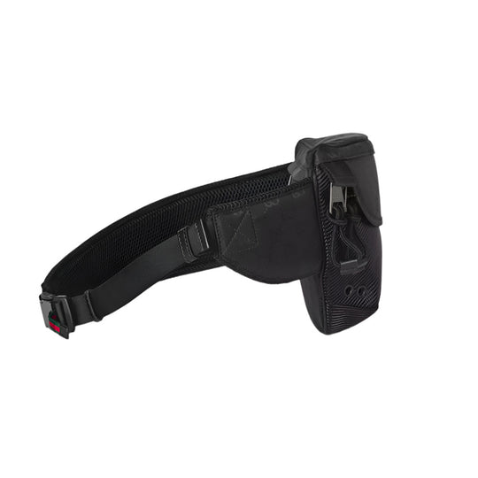 GUCCI Nexus Large Black GG Nylon Belt Bag