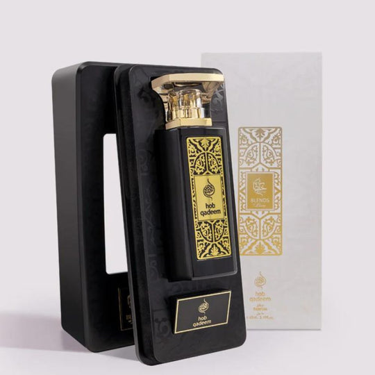 A 65mL Parfum Bottle of Hob Qadeem by Khaltat along with its Box