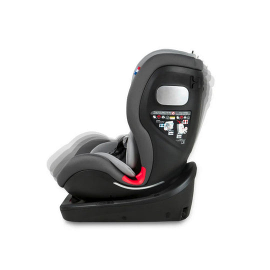 Jikel Saturn Rotating All-in-One IsoFix Grey Baby Car Seat with Side Impact Protection