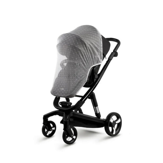Jikel Diamond Electric Stroller Trio Travel System - Auto-Brake, Reversible Seat, Headlights, & Accessories