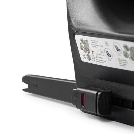 Close-up of the adjuster on Jikel Neptune 360: Grey 360° i-Size Car Seat