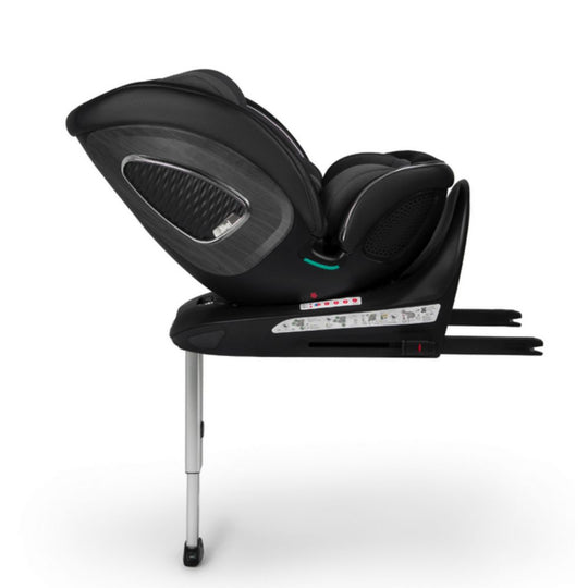 Jikel Neptune 360: Grey 360° i-Size Baby Car Seat with its base