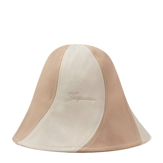 Jacquemus Le Bob Gelato Stylish Cotton Beige Bucket Hat