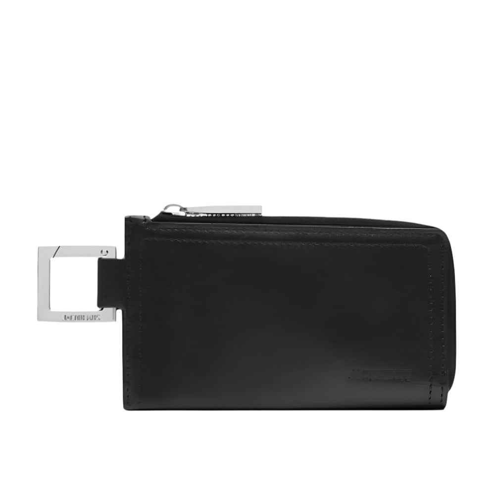 Jacquemus Le Porte-zippé Cuerda Black Leather Cardholder