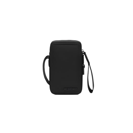 Jacquemus The Vertical Cuerda Denim Black Cross-Body Bag