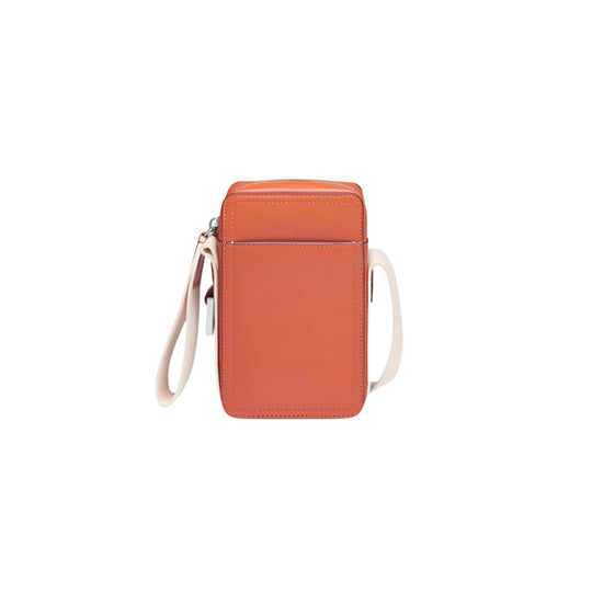 Jacquemus The Vertical Cuerda Denim Brown Cross-Body Bag
