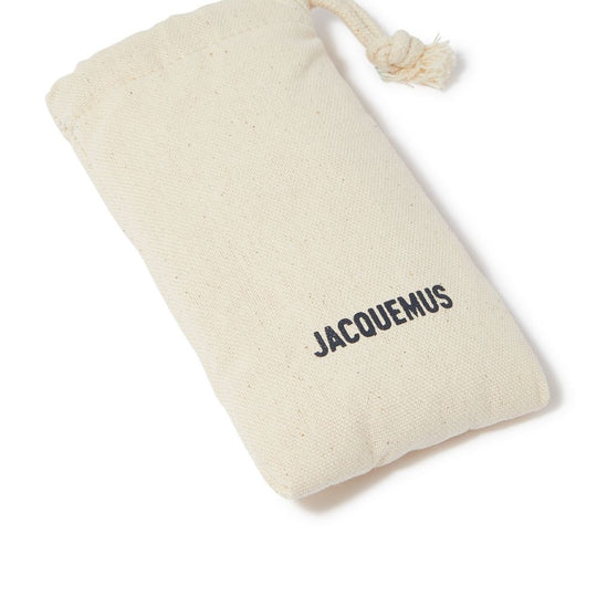 The pouch of Jacquemus Women's Les Lunettes Bambino Diamond Sunglasses