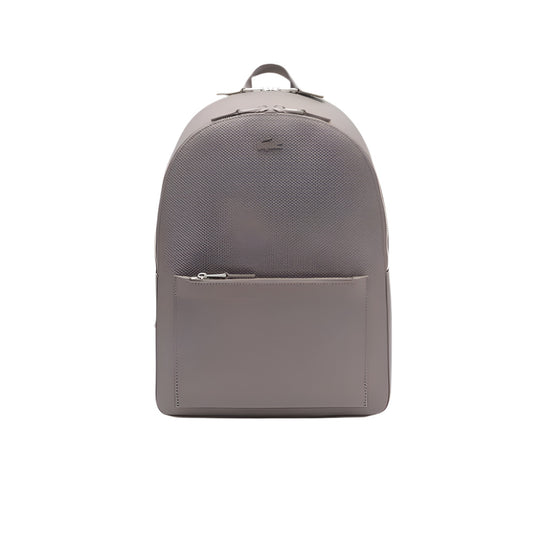 LACOSTE Chantaco Pique Leather Brown Backpack