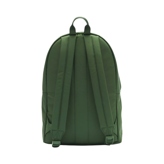 Back view of LACOSTE Neocroc Green Backpack