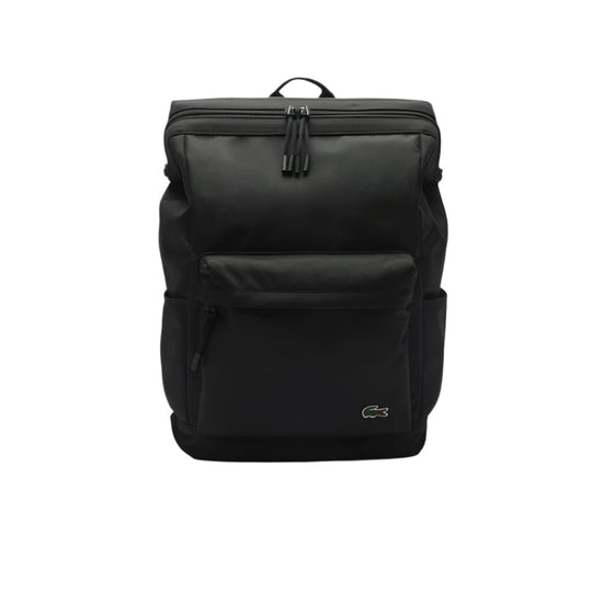 LACOSTE Neocroc Rectangular Black Backpack