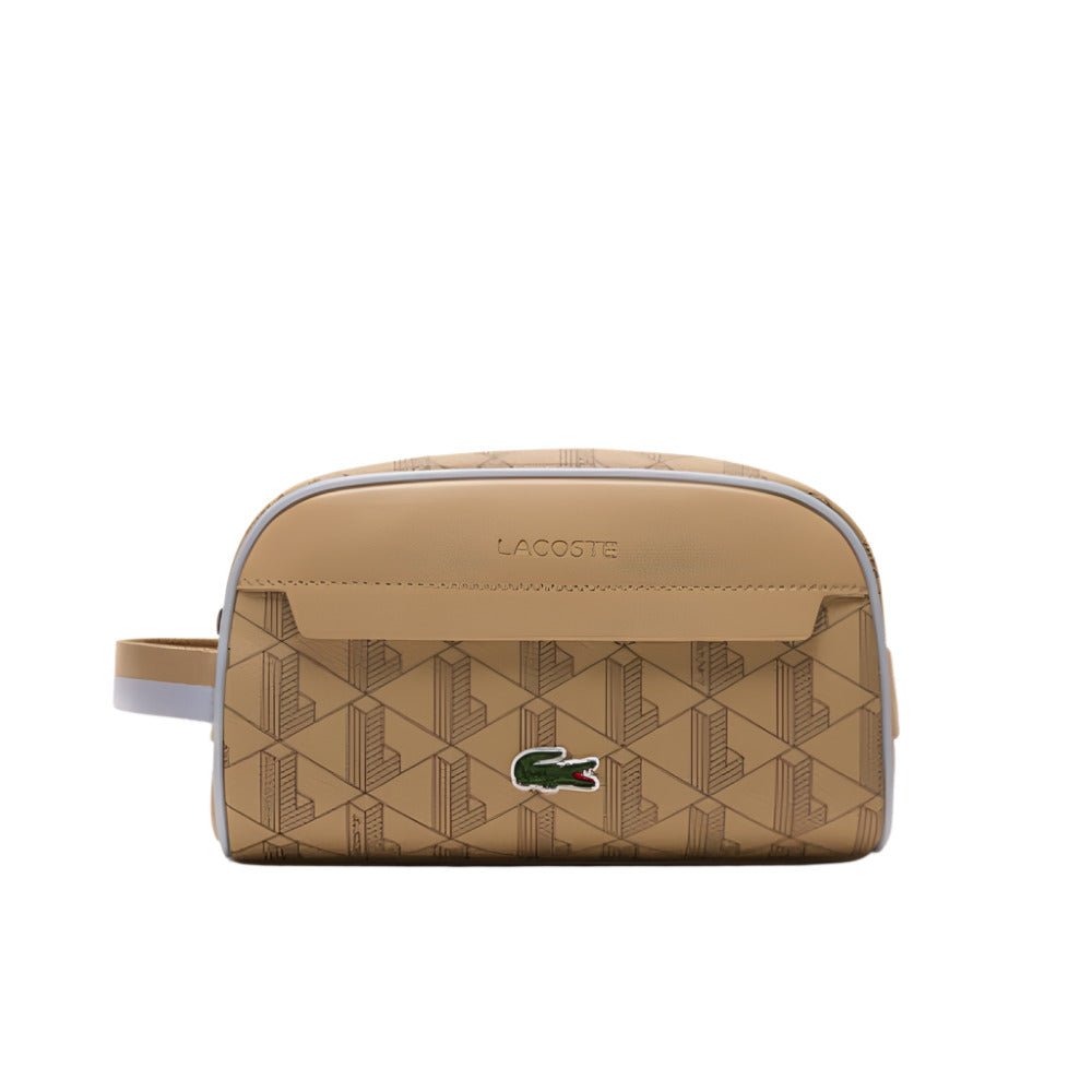 LACOSTE The Blend Grained Texture Vanity Bag