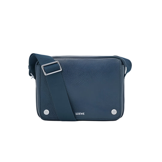 LOEWE Medium Pebble Messenger Bag in Supple Grained Calfskin